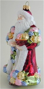 Floral Santa